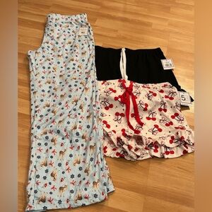 Pajama Bottoms Cute Pajama Set with Fun Prints